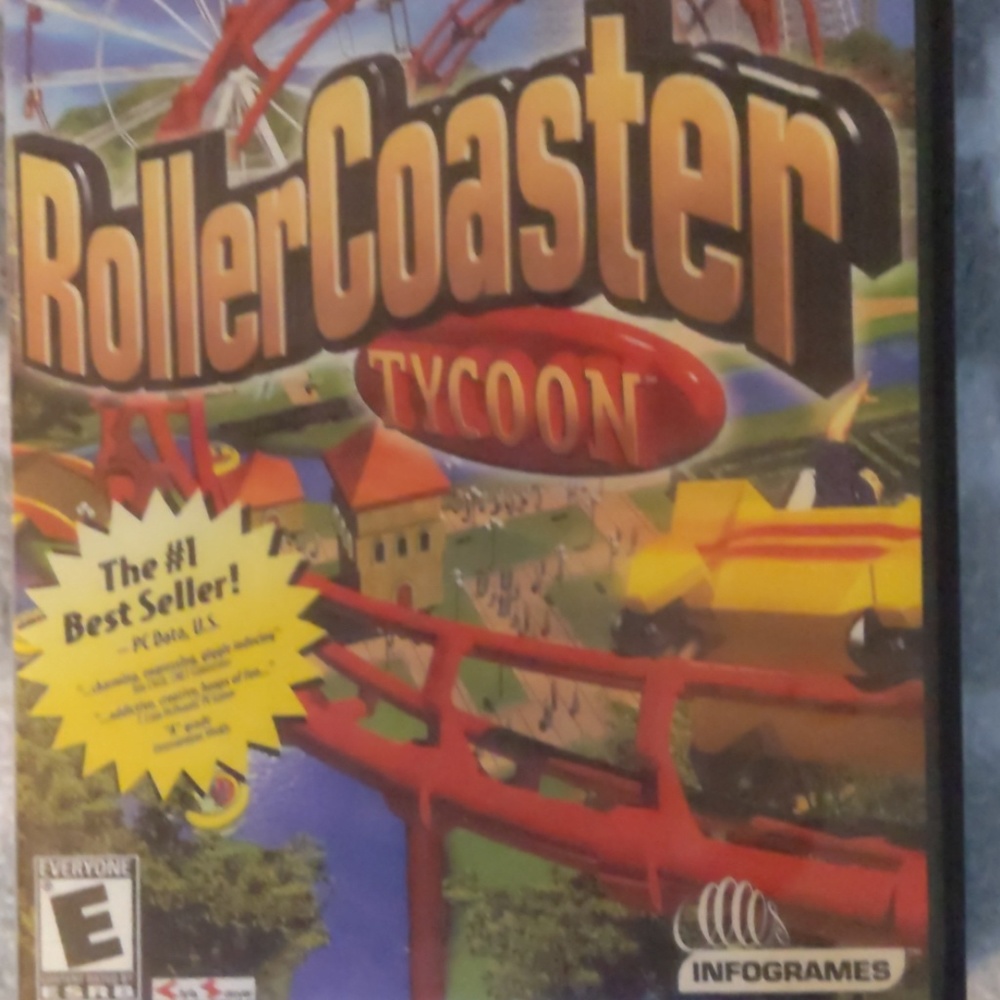 Roller Coaster Tycoon Computer Game - Picture 2 of 4
